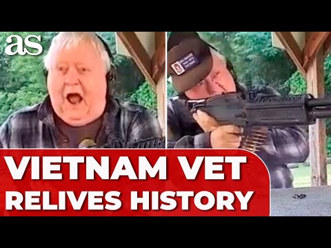 VIETNAM VET relives history: SHOOTS M60 after 53 YEARS; heartfelt REACTION goes VIRAL