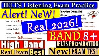 IELTS LISTENING PRACTICE TEST 2026 WITH ANSWERS | 13.10.2026