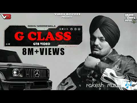 G CLASS (Full GTA Video) Sidhu Moose Wala | Moosetape | GTA Punjabi Video 2022 |Latest PunjabiSong