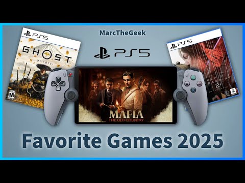 My Top PS5 Games Played on PS Portal in 2025