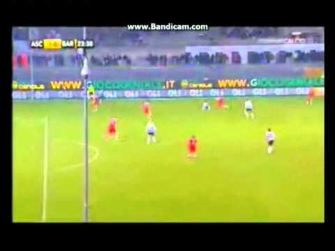 Ascoli-Bari 3-1 [1-0] (28/11/2011) 24 min Papa Waigo GOAL highlights
