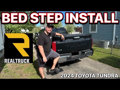 2024 Toyota Tundra: AMP Research Bed Step Install