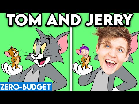 TOM & JERRY WITH ZERO BUDGET! (Tom and Jerry FUNNY PARODY By LankyBox!)