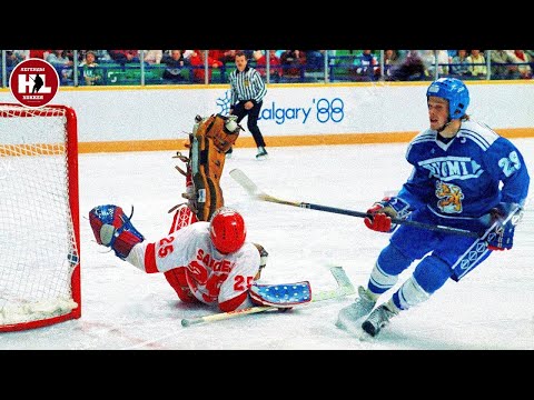 22.02.1988. Олимпиада. (HD) Польша - Финляндия | OG1988. Poland - Finland. 02/22/1988