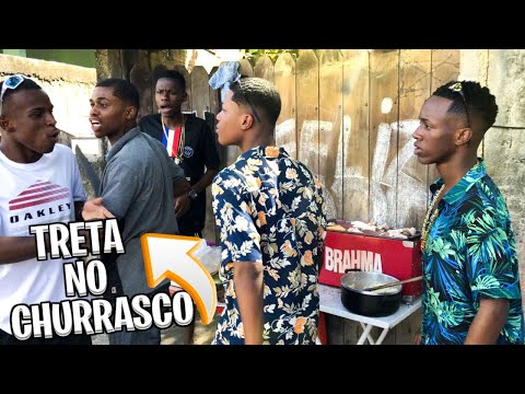 BRIGA NO CHURRASCO DOS CRIA - RONY OLIVEIRA