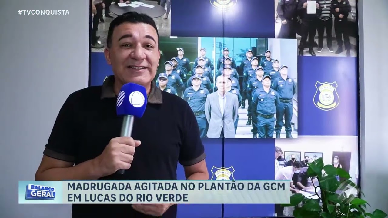GCM em ação: madrugada agitada com ocorrências em Lucas do Rio Verde