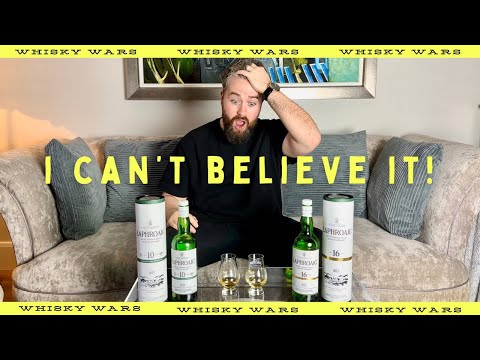 Laphroaig 16 Vs Laphroaig 10 Cask Strength!  | WhiskyWars
