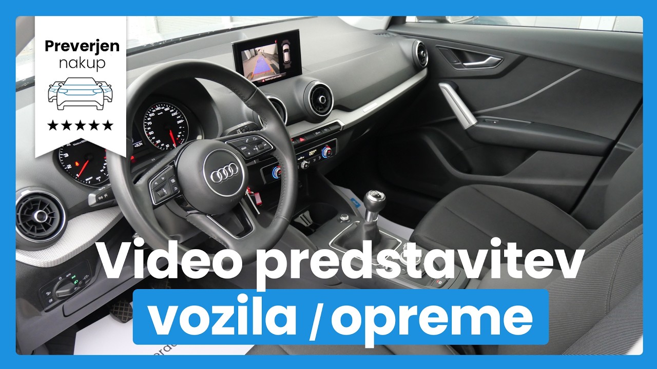 Audi Q2 30 TFSI - SLOVENSKO VOZILO