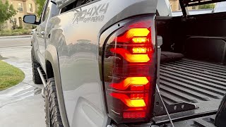 ALPHA REX LUXX-SERIES SEQUENTIAL LED TAIL LIGHTS FOR 3RD GEN TACOMA! THE BEST TAIL LIGHTS!!