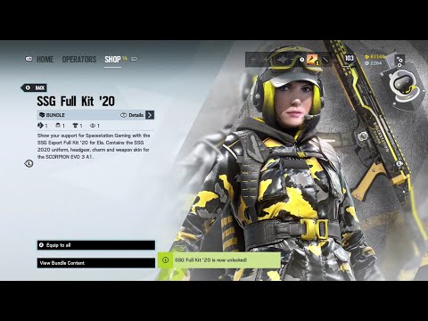 Buying The Full ELA SSG Esports Bundle R6