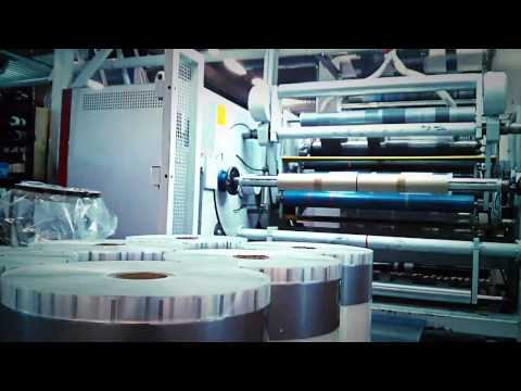 Printing magazine and postal wrapping on comexi flexo press