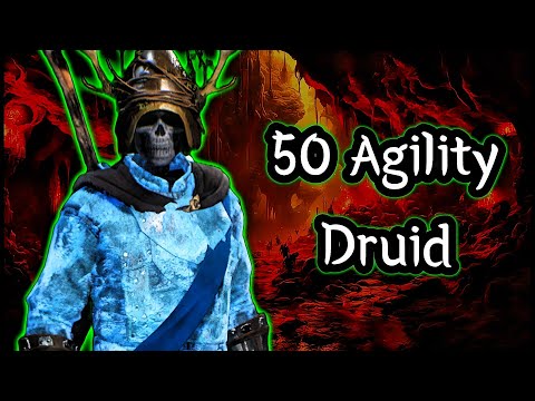 You must be SHAMELESS to run 50 AGILITY druid | Dark and Darker