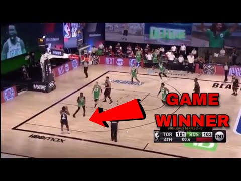 OG Anunoby INSANE Game Winning Buzzer Beater (Raptors vs Celtics) (2020 PLAYOFFS NBA)