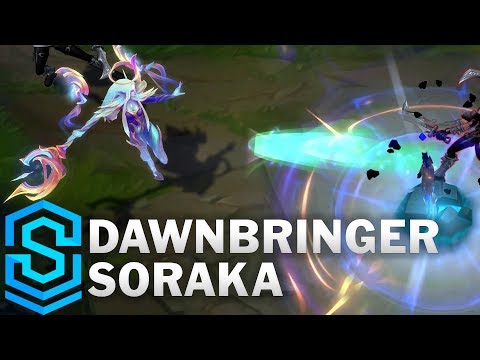 Dawnbringer Soraka Skin Spotlight - Pre-Release - League of Legends