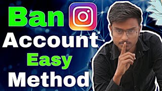 how to ban someone instagram account easly | Kisi ka bhi instagram account ban karo #instagram