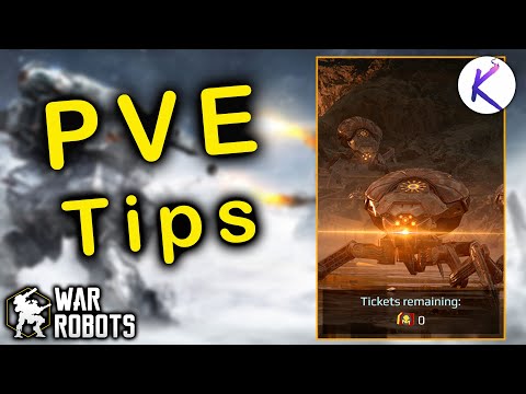PVE tips War Robots new game mode gameplay guide WR Robot update 8.1