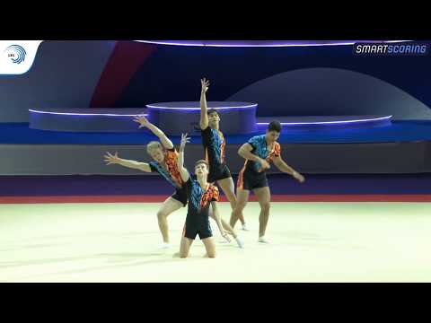 Men's group Russia - 2019 Acro European Champions, all-around