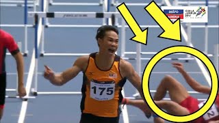 RAYZAM SHAH Emas 110m Lari Berpagar Lelaki Olahrag