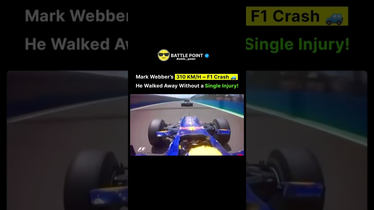 Mark Webber’s 310 km/h F1 Crash at the 2010 European Grand Prix! 😱