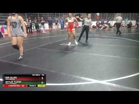 152 Lbs Round 1 - Shylee Tuzon, Team Colorado Vs Ava Allen, Team Indiana 13da