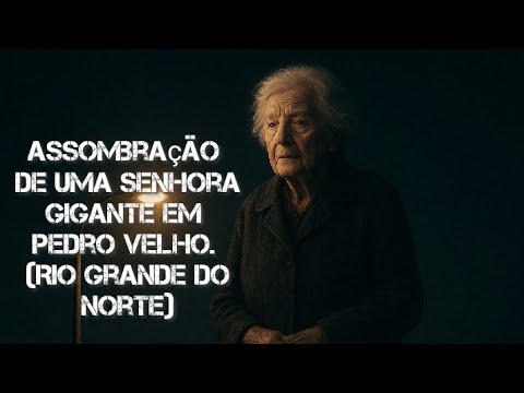 Assombração de uma idosa gigante em Pedro Velho. (Rio Grande do Norte)