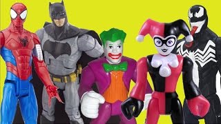 Homem Aranha Homecoming 2017 Batman Liga da Justiça Arlequina Coringa DC Marvel Imaginext Brinquedos
