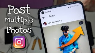 How to Post Multiple Pictures on Instagram Feed