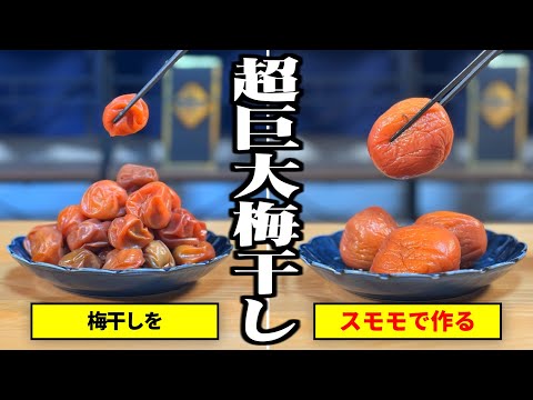 The theory that you can make giant umeboshi (pickled plums) using sour plums