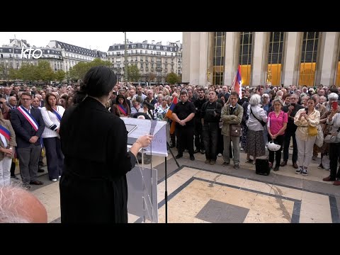 Rassemblement de soutien aux Arméniens du Haut-Karabagh