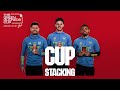 Rice, Jorginho and Jesus take on the Cup Stacking Challenge! | Arsenal x Ball | Episode 1