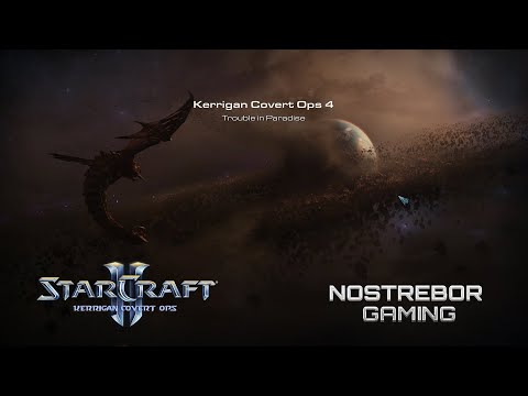 STARCRAFT 2 KERRIGAN COVERT OPS CAMPAIGN | TROUBLE IN PARADISE | HARD DIFFICULTY