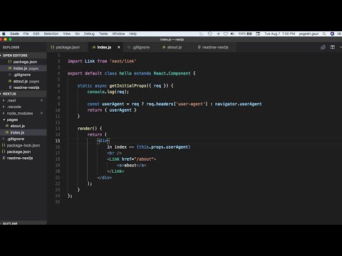 react server side render with next.js in 8 min