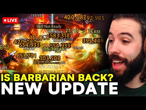 🔴BARB IS BACK! (TESTING NEW BUILDS!)