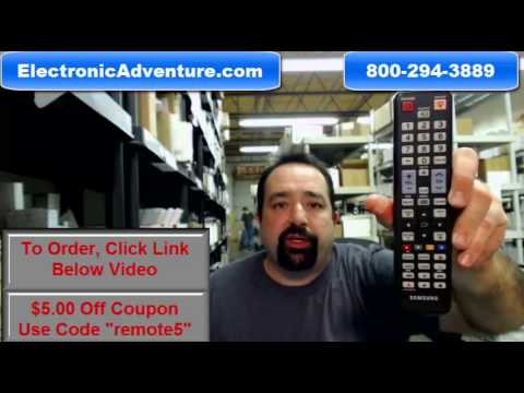 Original Samsung AA59-00441A Coupon $5 Off TV Remote Control ElectronicAdventure.com