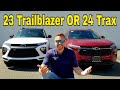 2024 Chevy Trax OR 2023 Chevy Trailblazer - Which to buy?