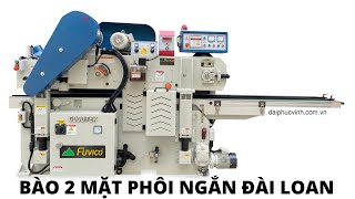 MÁY BÀO 2 MẶT PHÔI NGẮN ĐÀI LOAN GOODTEK | GT-400ARD. Giới thiệu chi tiết từ A đến Z