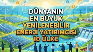 Dünyanın En Büyük Yenilenebilir Enerji Yatırımcısı 10 Ülke 🌍⚡