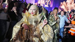 Lady Gaga performs IN the crowd at Chromatica Ball