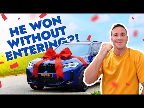 He won without entering. How is that possible?