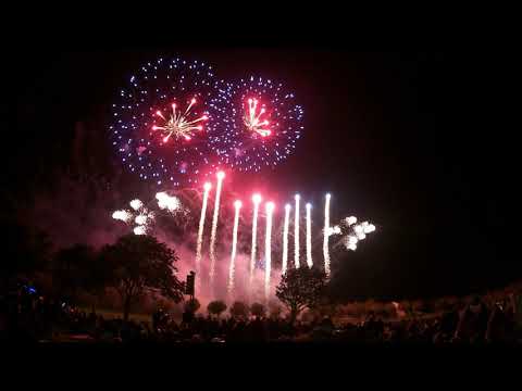 Selstar Fireworks Display at Southport British Musical Fireworks Championship 2022
