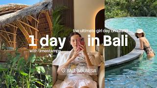 perfect day in Ubud, Bali 🌿 yoga, hair spa, pool club & sushi date