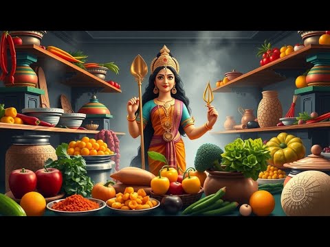 Annapurna Devi – The Goddess Who Feeds the Universe | A Divine Lesson to Lord Shiva