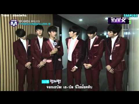 [TH SUB] 131212 VIXX @ Mnet Wide News Interview