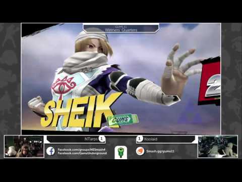 GUMS 11 Singles (Winner's Quarters) - Koolaid (Samus/Sheik) vs NTarps (Falcon/Bayonetta)