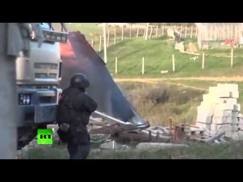 RAW  Russian Special Forces op against suspected Caucasus Emirate jihadist leader