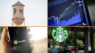 Bloomberg Money Minute:Starbucks Mugs, Spotify Age Feature, Paramount Bid, Cutting Tech Weight