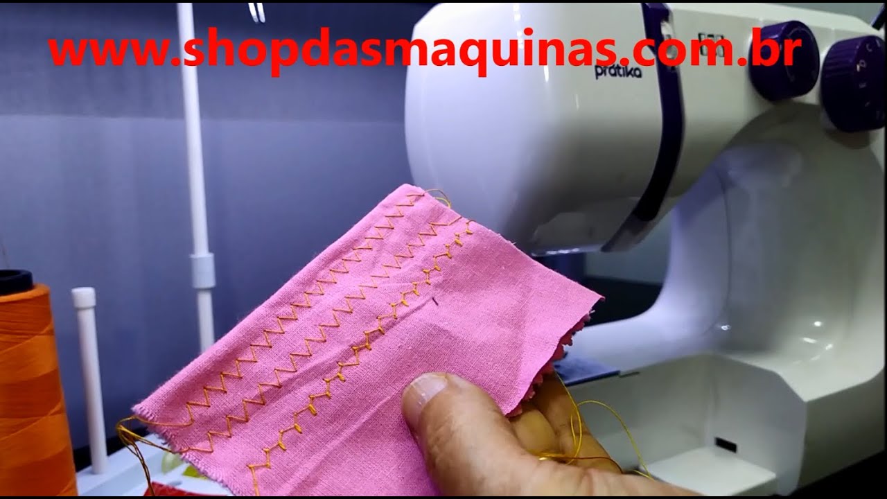 como regular maquina de costura com ponto solto em cima ou embaixo