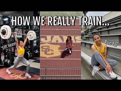 Semaine d'entraînement en athlétisme de D1 | Vlog d'entraînement des vacances de printemps | Yemi...