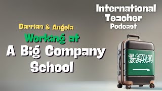 Angela and Darian from the "Aramco Schools"