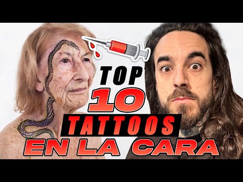 TATUAJES en la CARA que te DEJARÁN sin TRABAJO 😪